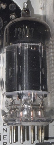 12ax7 1947 1949 sylvania - 1947-1949, nero