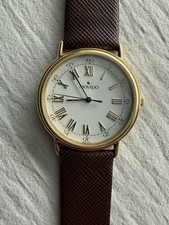 Vintage 1980s Movado Unisex