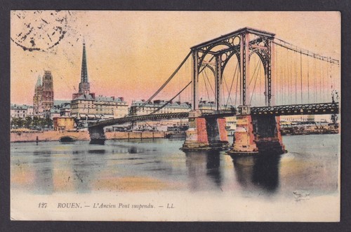 Francia cartolina rouen - francia,, il