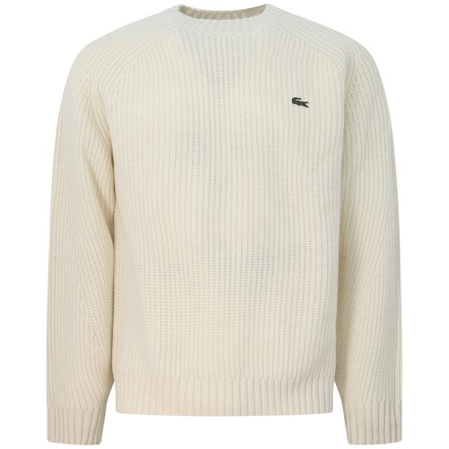 Lacoste maglione beige con - lacoste,