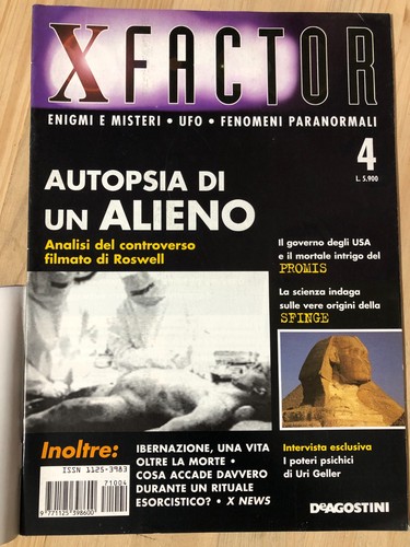 Rivista magazine factor 4 - x,