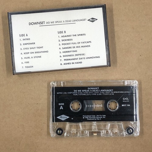 Downset cassette tape - downset, nu