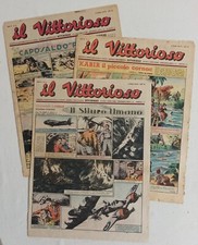VITTORIOSO giornale n.11,14,25 Ed. Ave 1942  !!!!!!!