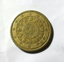 Moneta Da Collezione 50 Cent Portogallo 2002 Numismatica