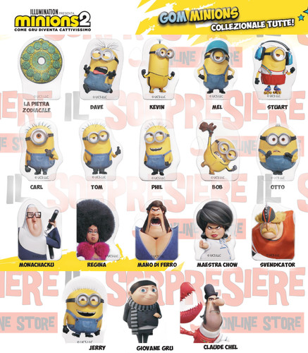 Gom minions gommine 3d a - 3d,