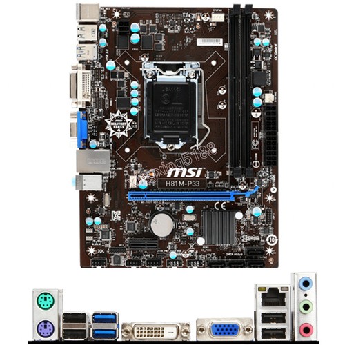 Per msi h81m p33 - h81m-p33, intel
