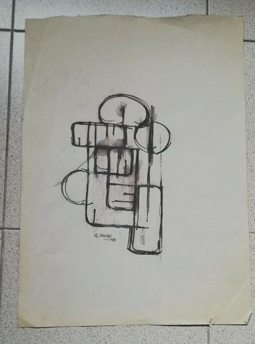 Disegno originale inchiostro - disegno,