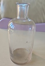 Flacone Boccetta Vetro D'epoca