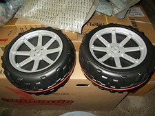 COPPIA RUOTE ANTERIORI AUTO PEG PEREGO POLARIS RZR RANGER 850 24 VOLT