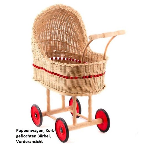 Carrello per bambole - ,, cesto