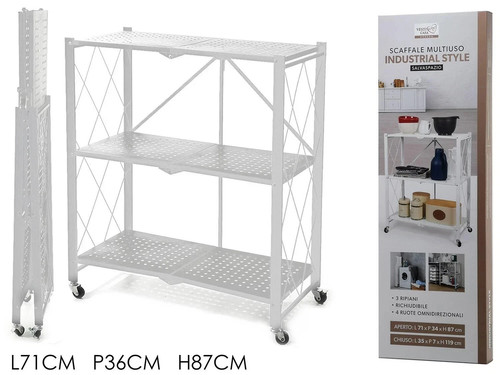 Scaffale libreria pieghevole