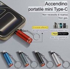 Mini Accendino USB-C Portatile