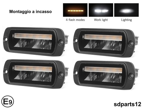 Faro lavoro led - 4x, 17w