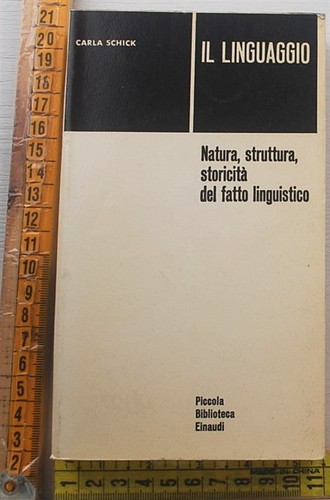 Schick carla linguaggio - il,