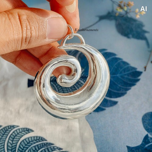 Ciondolo antico spirale