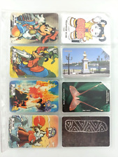 8 schede telefoniche rare