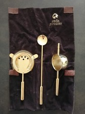 Strumenti barman per cocktail REDE GUZZINI goldplate 24K