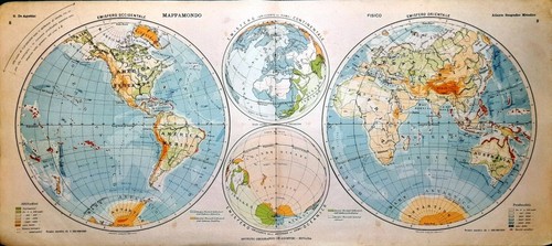 Carta geografica antica