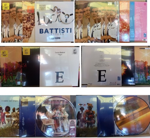 Blocco vinili lucio battisti - lucio,