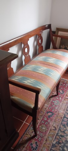 Vecchio divanetto salottino - da,