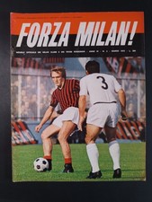 rivista FORZA MILAN - Milan Clubs - anno 1972 n 3