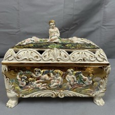 Scatola porcellana vintage