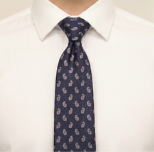 Cravatta collo seta paisley