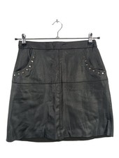 ZARA BASIC Gonna in ecopelle