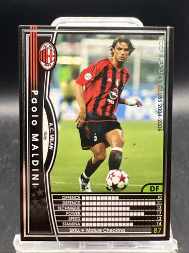 Paolo maldini panini wccf - maldini,