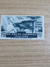 Colonie Italiane Emissioni Generali 1933 Occ. Eritrea Alto Valore 7,7+2 Nuovo