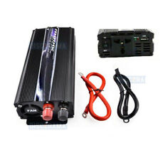 INVERTER 500W 1000W 2000W 4000W 5000W 12V 220V TRASFORMATORE AUTO FOTOVOLTAICO