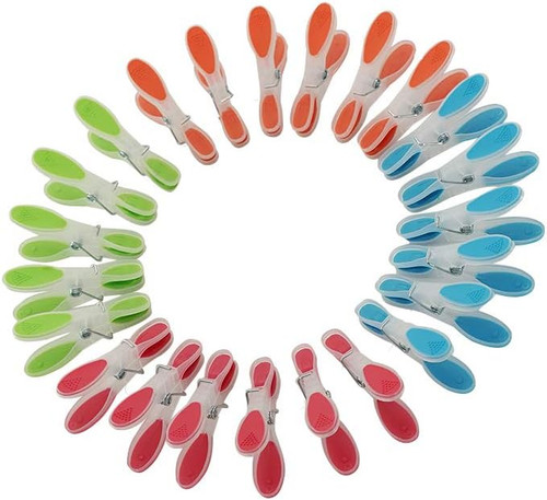 Mollette bucato plastica - da,