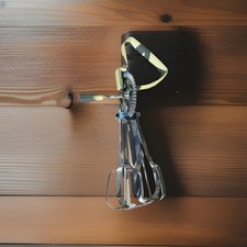 🥚MISCELATORE SBATTITORE UOVA MANUALE VINTAGE con manico angolare laterale verde oliva