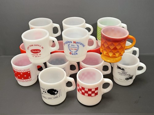 Lotto tazze vintage fire - 16,