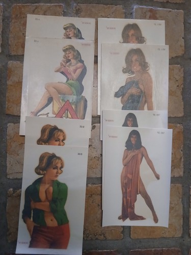 Decalcomanie pin originali - pin-up,