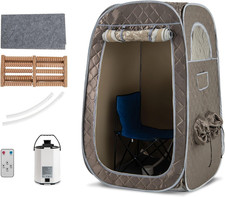 Sauna Da Casa, Sauna Portatile Con Generatore Di Vapore Da 3 Litri, Sauna a Vapo