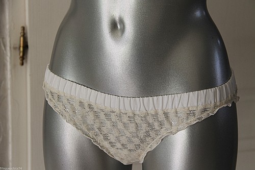 Collant mutande pizzo ecru - collant,