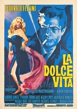 POSTER FILM VINTAGE LA DOLCE