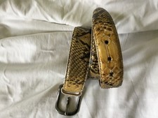 Cintura in Pitone Uomo size 100.