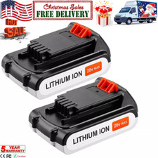 2 Pack 3.8AH 20V MAX For Black