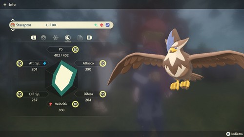 Staraptor alfa shiny 6iv fully - staraptor,
