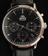 Bellissimo cronografo Orient al quarzo. Made in Japan.