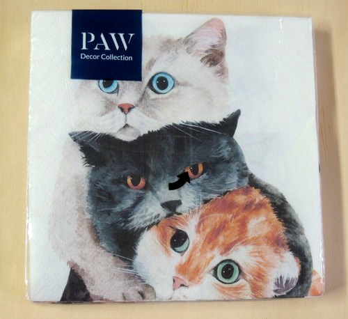 Tovaglioli gatti piramide - 20,