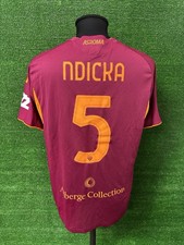 Maglia Roma NDICKA Worn Match