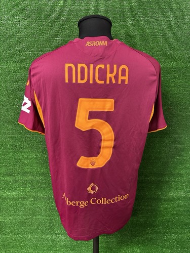 Maglia roma ndicka worn match - maglia,