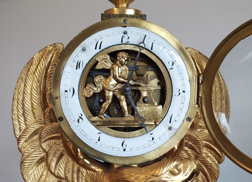 Empire wood automaton - wood, skeleton
