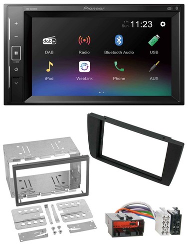 Pioneer dab mp3 2din bluetooth - pioneer,