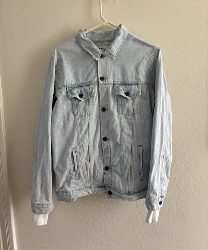 Giacca denim off white - denim, off-white