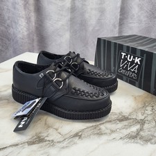 T.U.K. Nero Vegan Pelle Viva