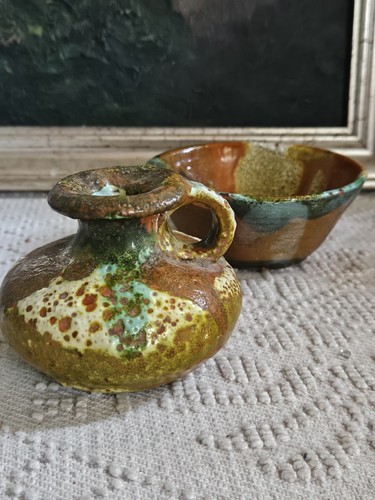 Coppia miniature ceramica - miniature,
